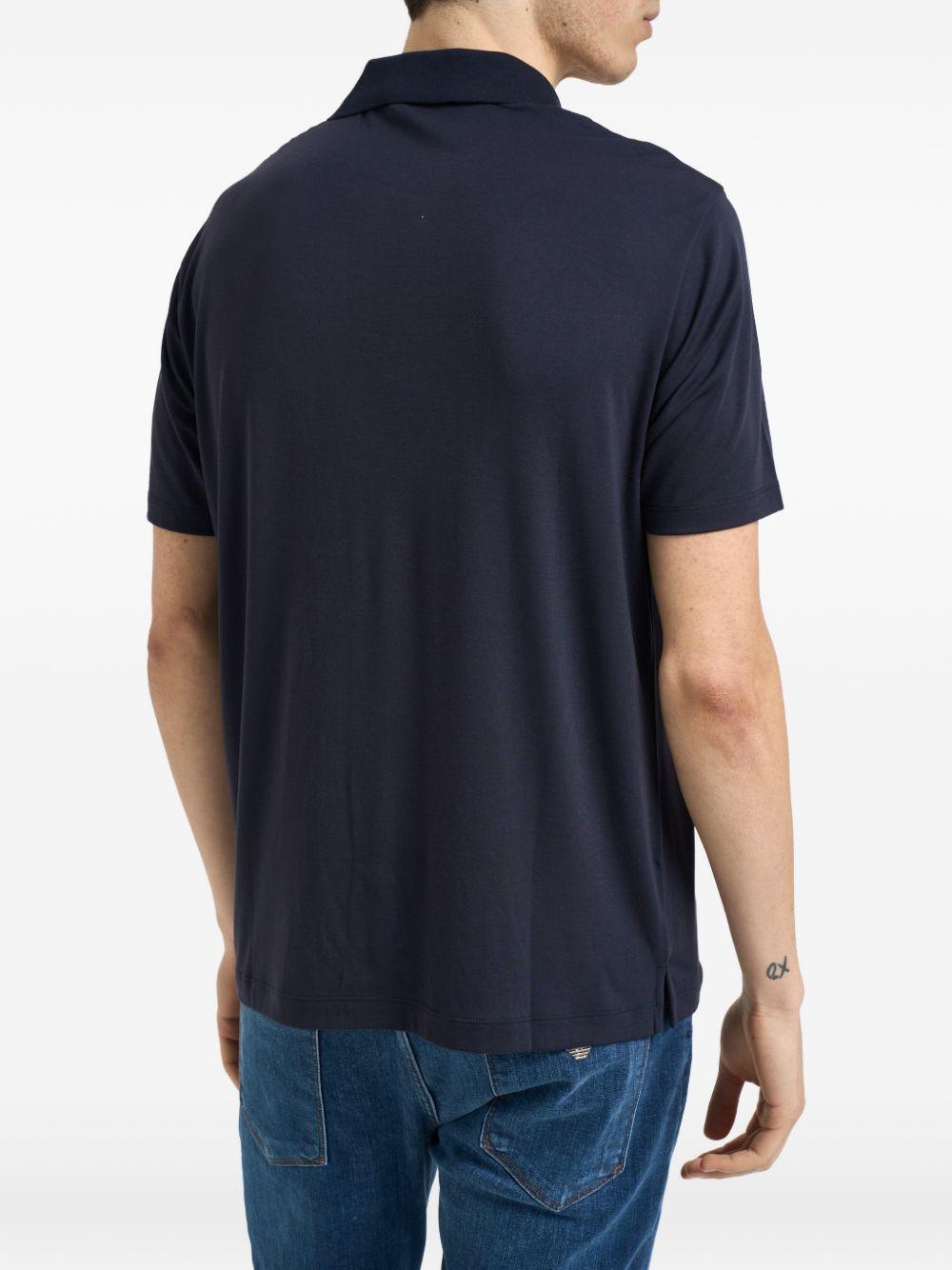Polo in misto seta EM004526AF13721 UB118 EMPORIO ARMANI 