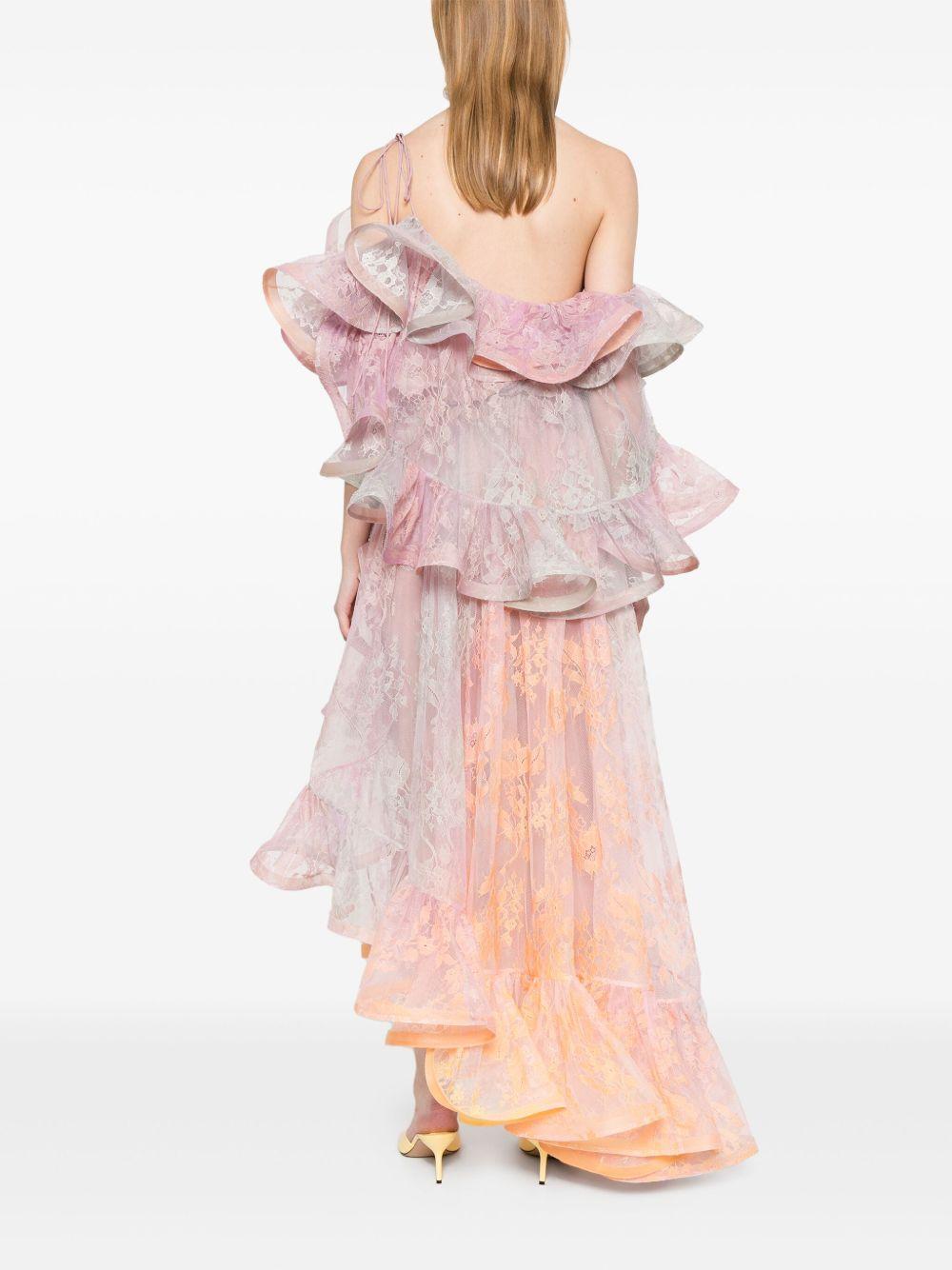 Abito midi in pizzo Dawning 2920DS252 SUNSET ZIMMERMANN 