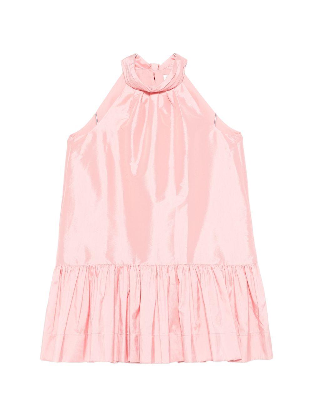 Mini Dress Bow Tie 1261248TF DUSTY ROSE SIMKHAI 