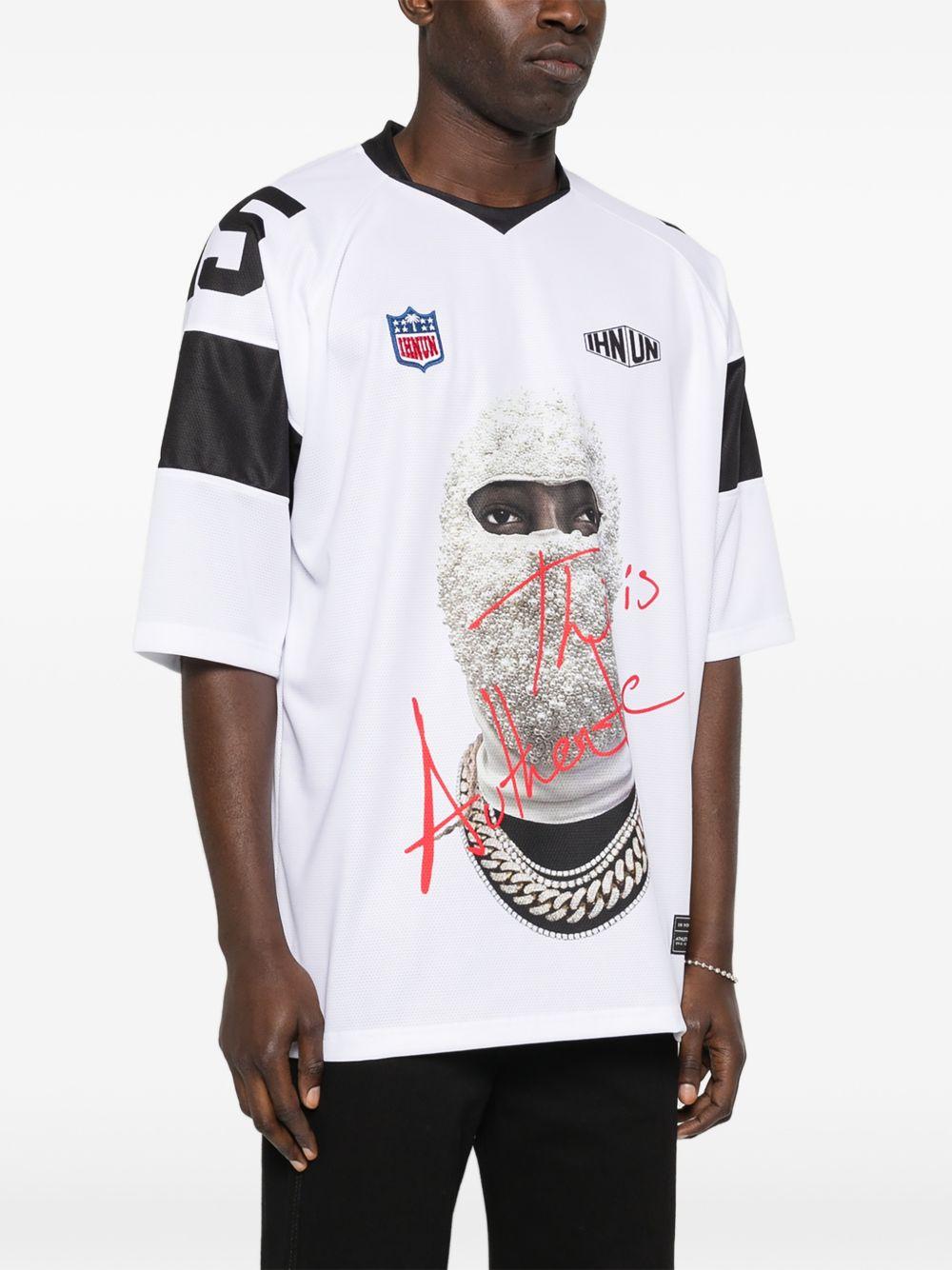 IH NOM UH NIT - T-shirt Authentic NUS26230 463 WHITE BLACK IH NOM UH NIT 