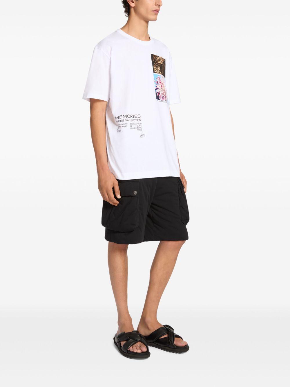 Show t-shirt<BR/> 2510211091600 1 WHITE DRIES VAN NOTEN 