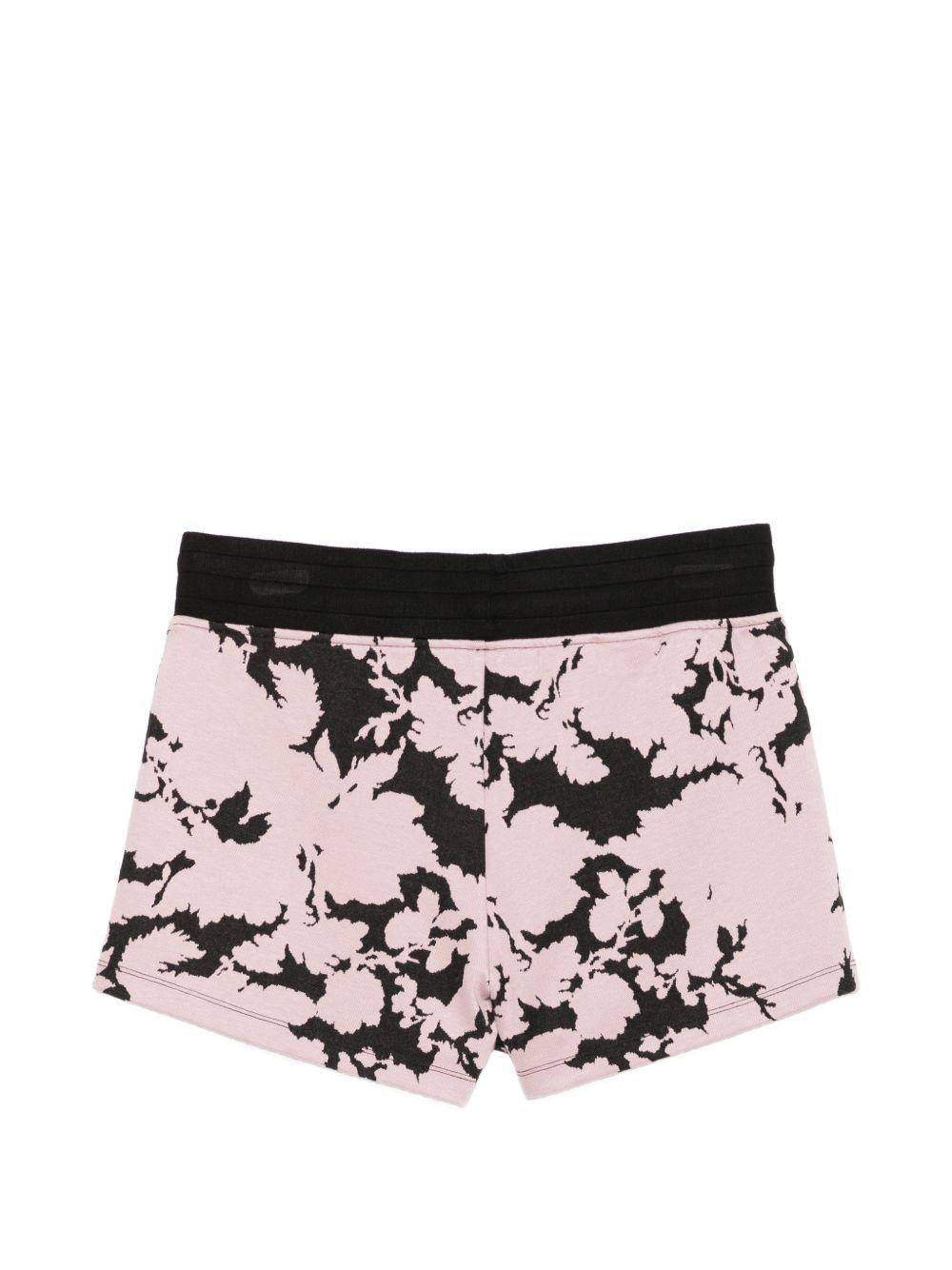 Ribbed jacquard shorts HEGGBIS3041 301 OLD ROSE DRIES VAN NOTEN 