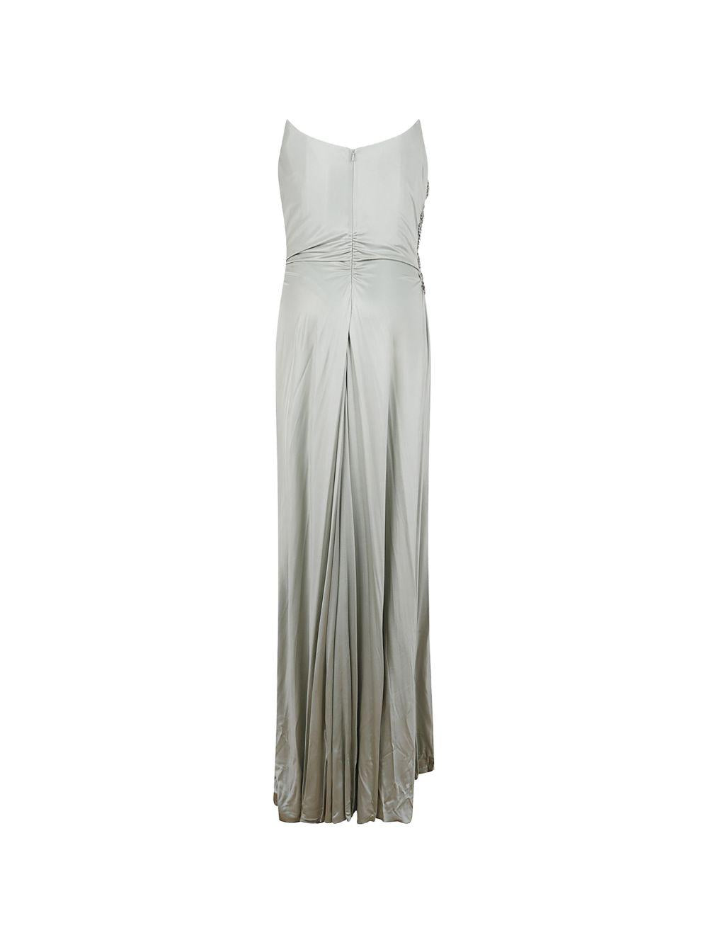 Lorinne Jersey Crystal Gown PS2659 8195 DUSTY MINT COSTARELLOS 