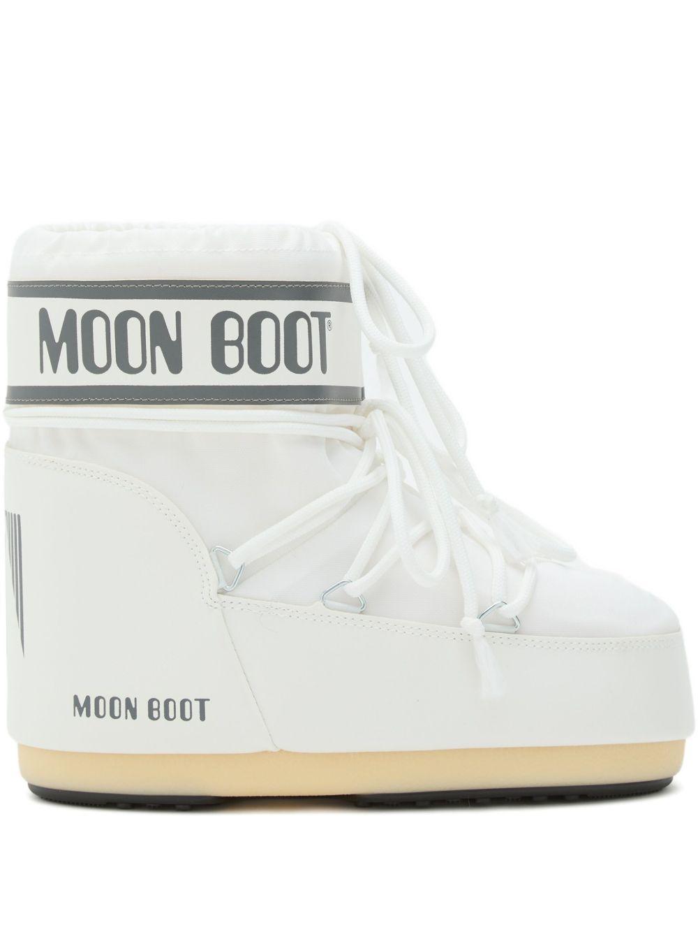 Icon Low Boot in Nylon 80D1409340 A009 WHITE MOON BOOT 