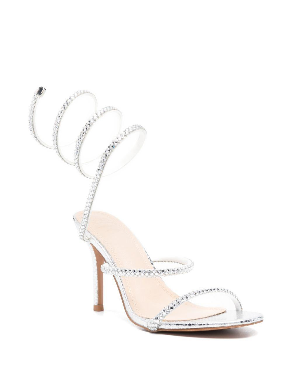 Scarpe a spirale decorate SH378ARG62P ARGENTO TWENTY FOURHAITCH 