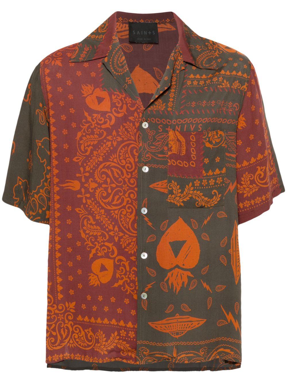  SHVI812003 6 RUST BEIGE SAINTS STUDIO 