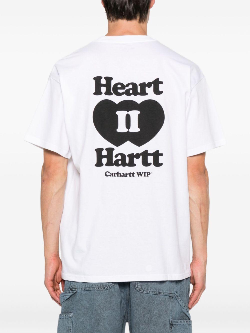 S/S Heart II Hartt T-Shirt I035203 02XX WHITE CARHARTT WIP 