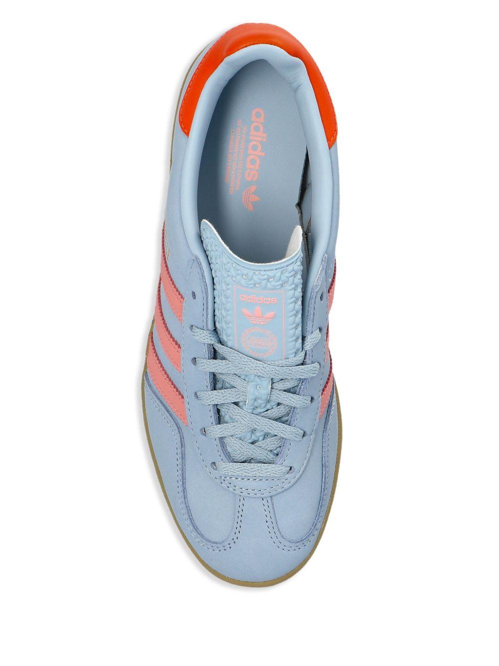 Gazzelle Indoor Sneakers JI2720 BLUE ORANGE ADIDAS ORIGINALS 