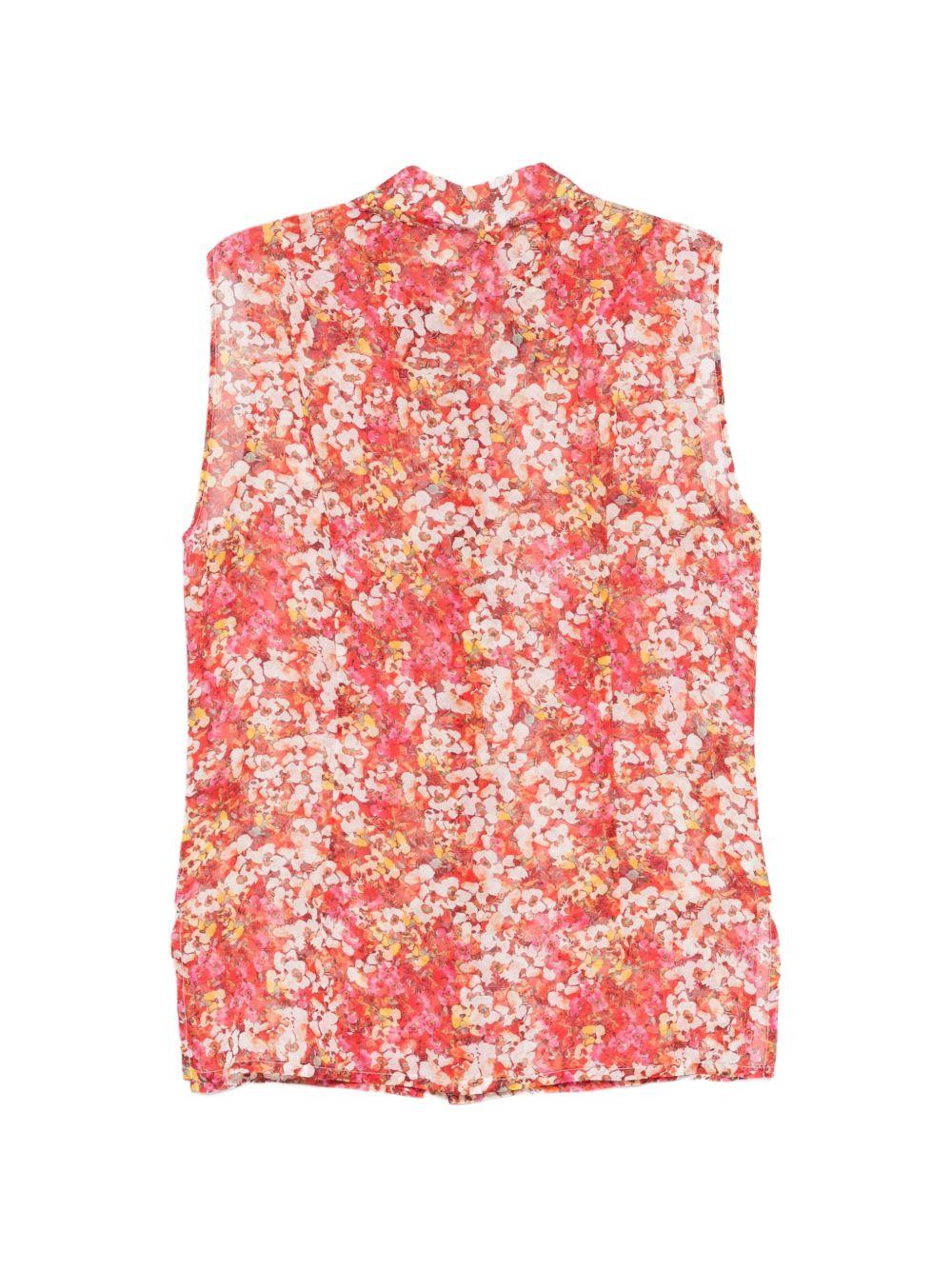 Camicia N°16SM in Chiffon Fiori SS26N16SMU CHIFFON FIORI SAPIO 