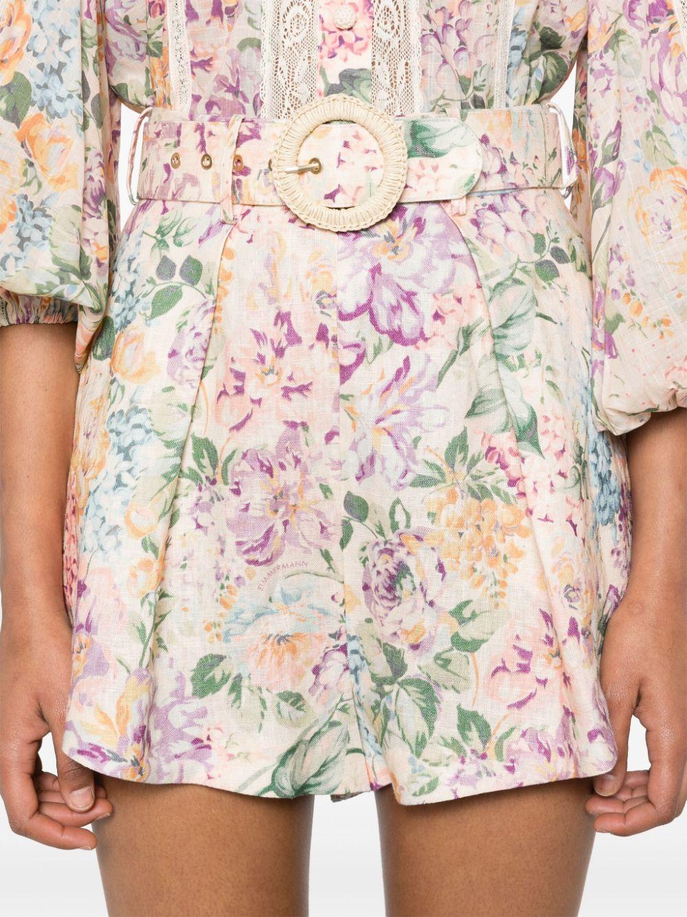  9936ASS241 WATERCOLOUR FLORAL ZIMMERMANN 
