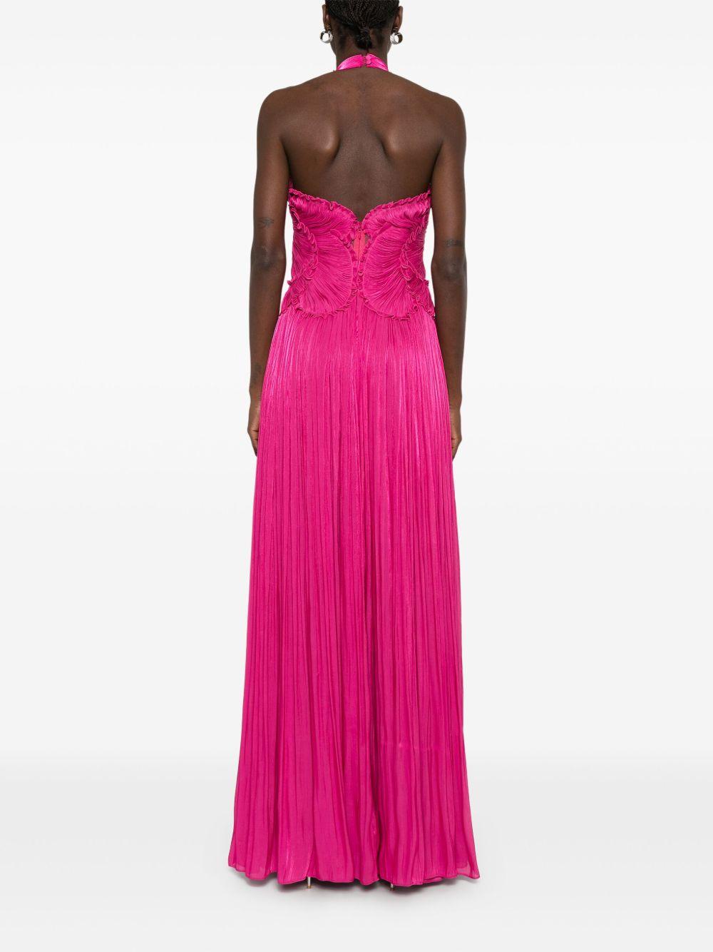 Attina Long Dress PS2510 MAGENTA COSTARELLOS 