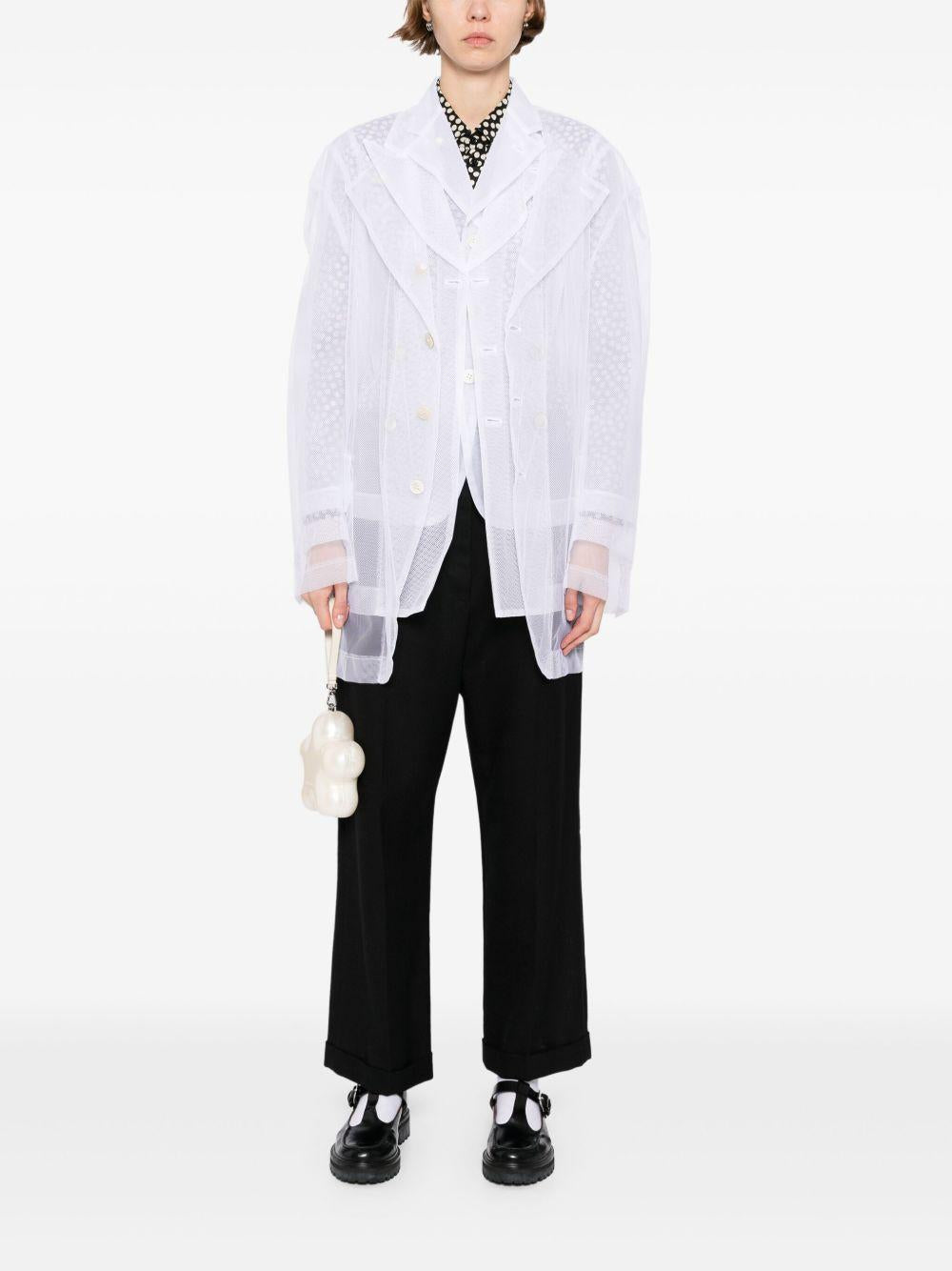  GOJ011S25 1 WHITE COMME DES GARCONS 