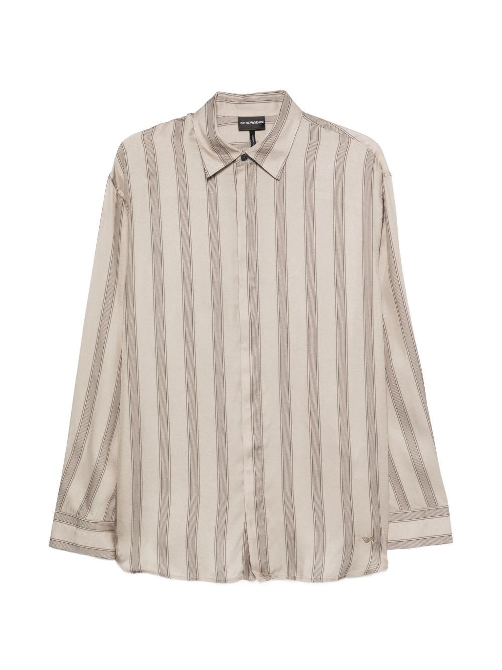 Camicia In Lino EM005762AF13285 F6216 EMPORIO ARMANI 