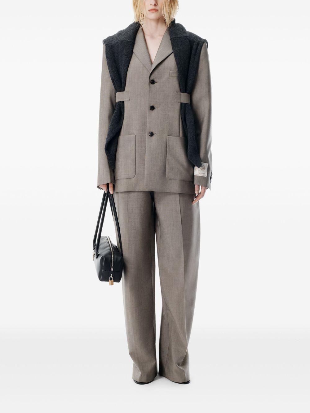 Borsa a Spalla Roux Media in Pelle Nera 20425K14L 001 BLACK ALEXANDER WANG 