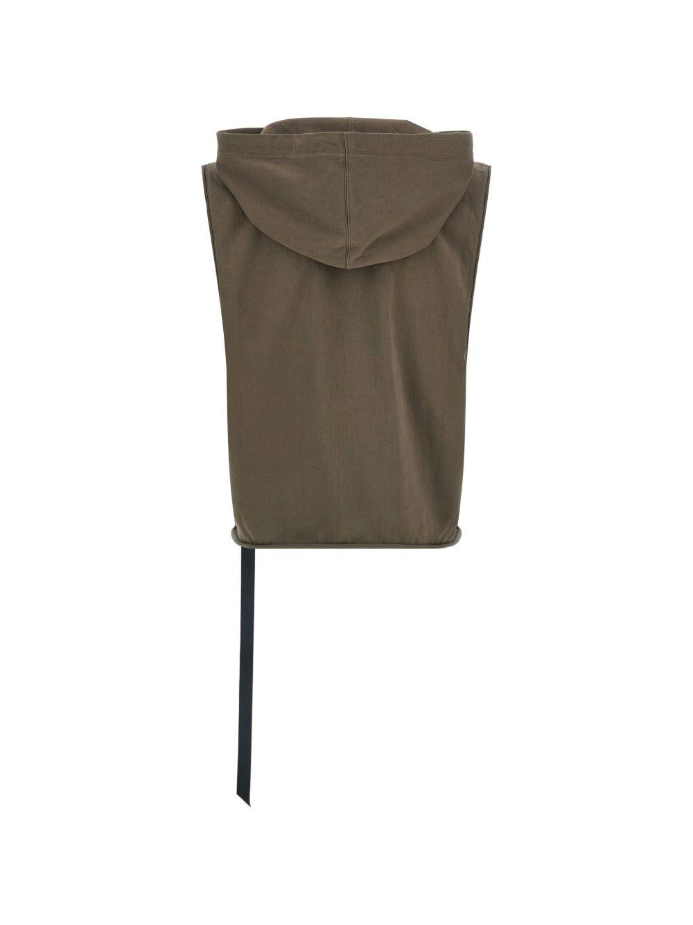Gilet in jersey di cotone DU01F4165RIGP 34 DUST RICK OWENS DRKSHDW 