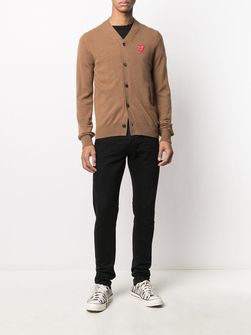  P1N076 3 BROWN COMME DES GARCONS PLAY 