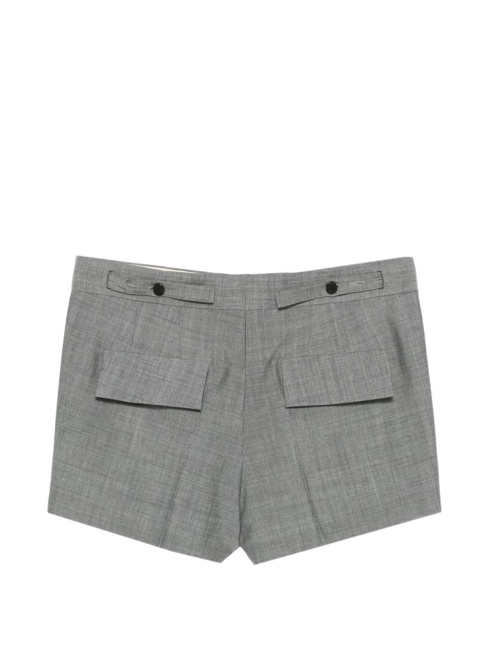 Shorts N°7C in Tela Mohair SS26N7C TELA MOHAIR GRIGIA SAPIO 