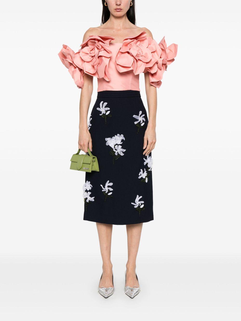 Etta Taffeta Top 25RE1126 WASHED CORAL AJE 