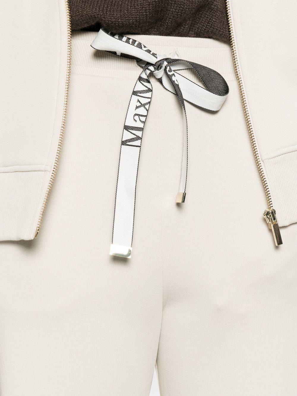 Pantaloni In Jersey Double SMMBALI 001 ECRU S MAX MARA 
