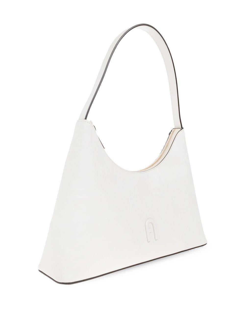 Diamante borsa a spalla mini WB00782 - BX3822 1704S MARSHMALLOW FURLA 