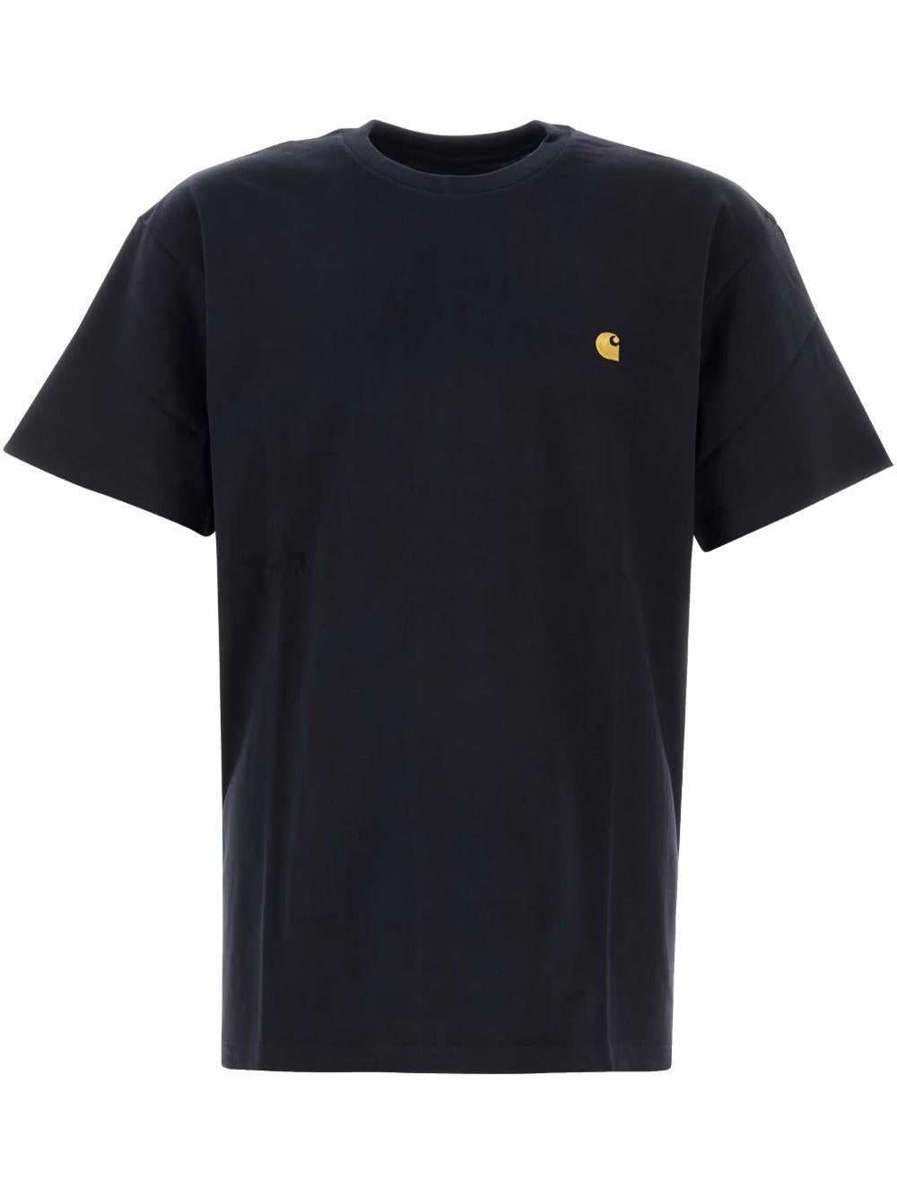 S/S Chase T-Shirt I026391 00HXX DARK NAVY GOLD CARHARTT WIP 