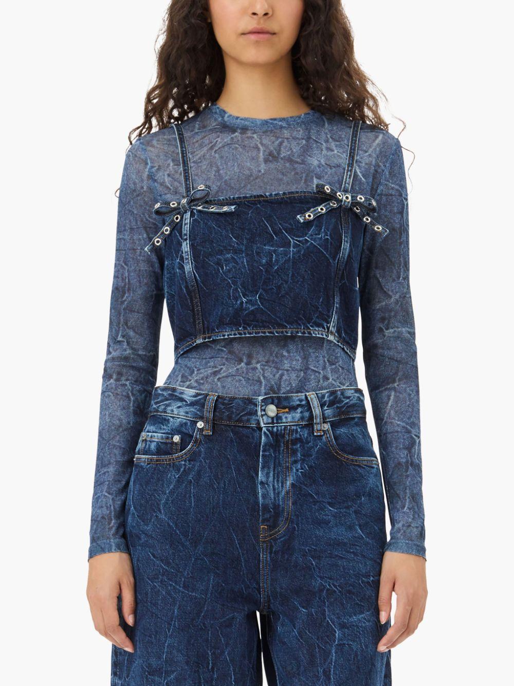  J1592 566 MID BLUE STONE GANNI 