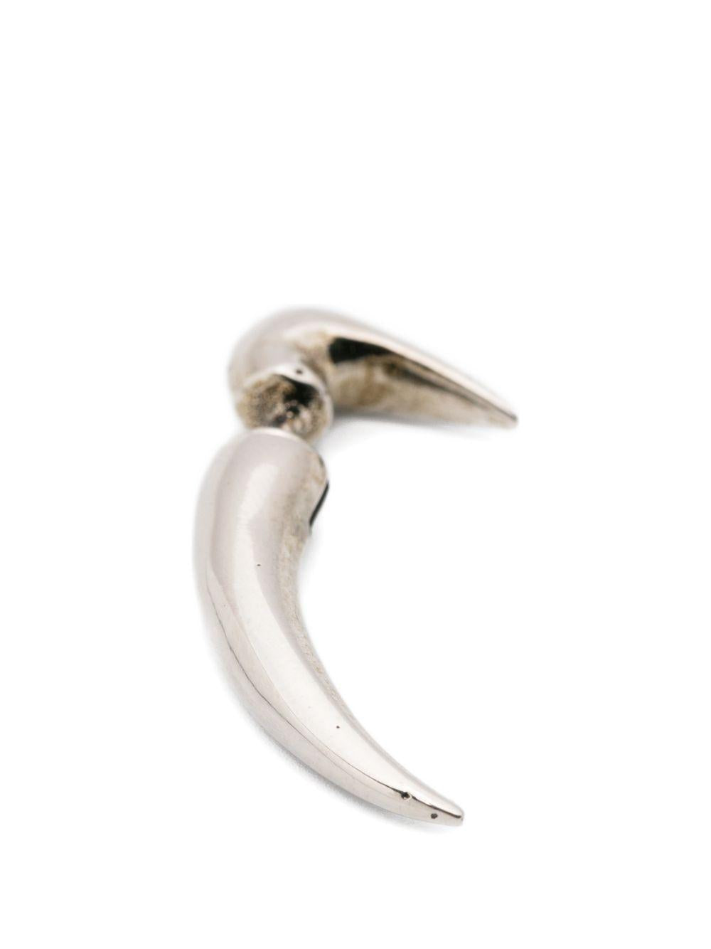 Angel claw earrings BRTBJX 01 SILVER LEONARDOVALENTINI 