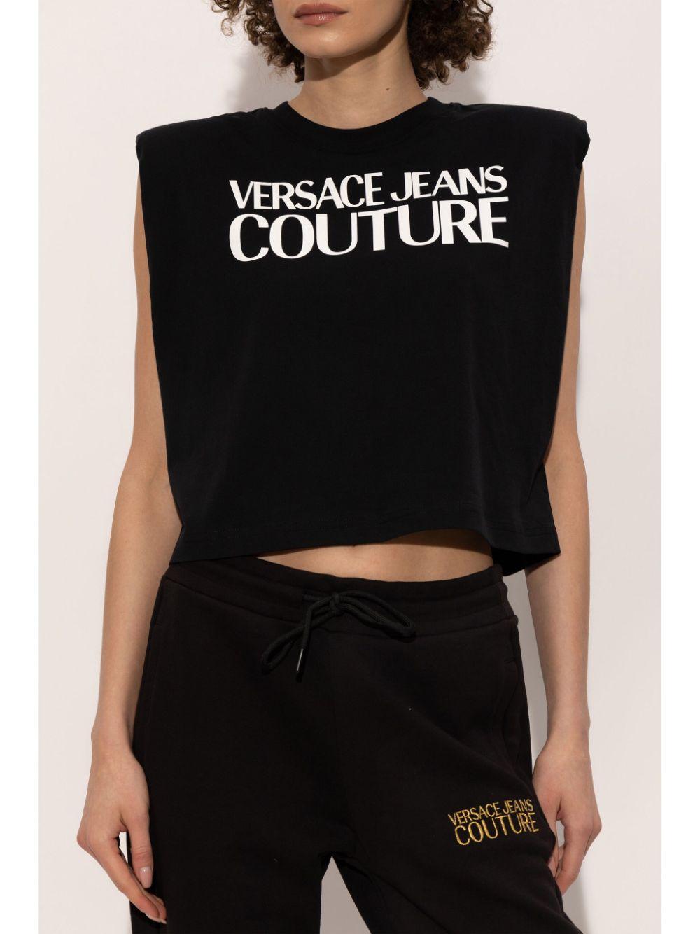  77HAHE08CJ00E 899 BLACK VERSACE JEANS COUTURE 