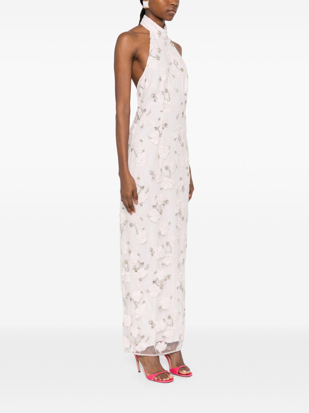 Flower Beads Maxi Dress 1136743077 3077 LILAC ROTATE 