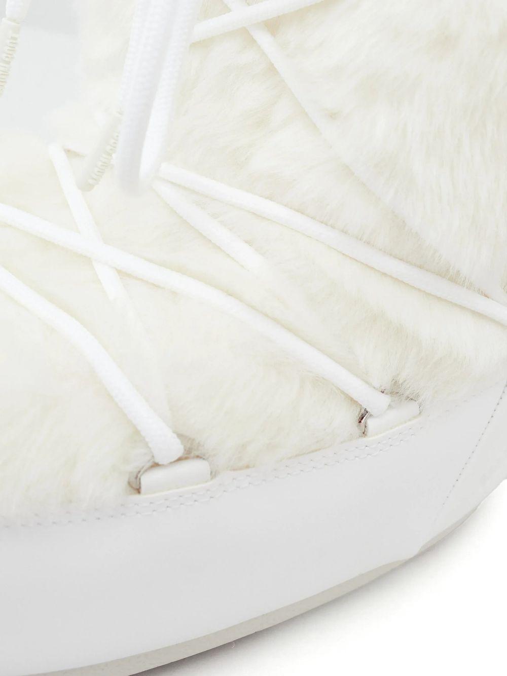 Icon Boot in Ecopelliccia 80D1408900 A002 OPTICAL WHITE MOON BOOT 