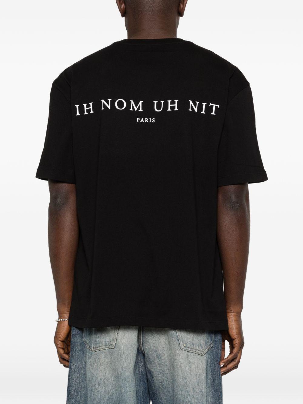 IH NOM UH NIT - T-shirt Mask Future NUS26217 009 BLACK IH NOM UH NIT 