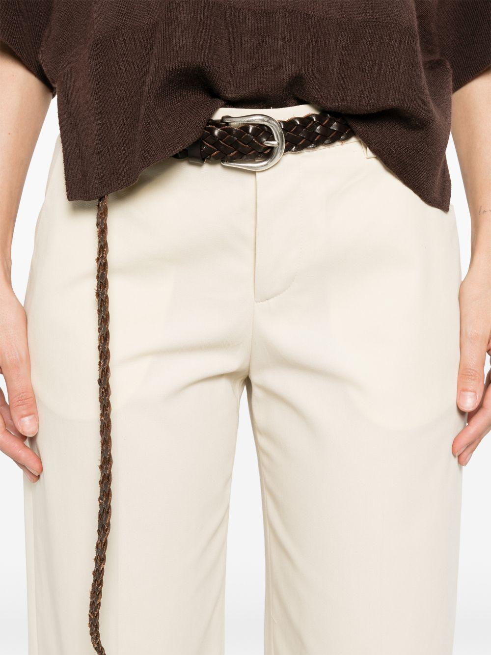 Pantaloni Wide deluxe CDVSEAZ00STDSD82 0020 GHIACCIO PT TORINO 