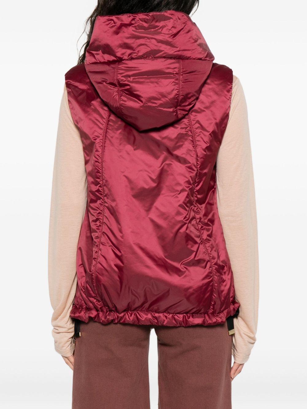 Gilet imbottito - Rosso GREENGOMM10025 056 LACQUERED RED MAX MARA THE CUBE 