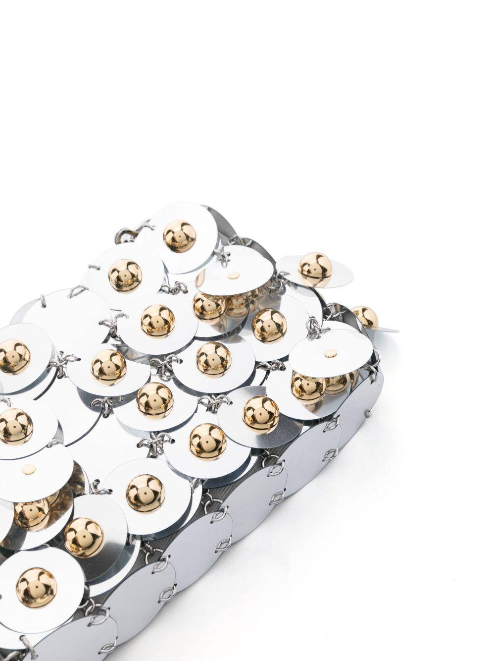  24ASS0137PLX148 M089 SILVER GOLD RABANNE 