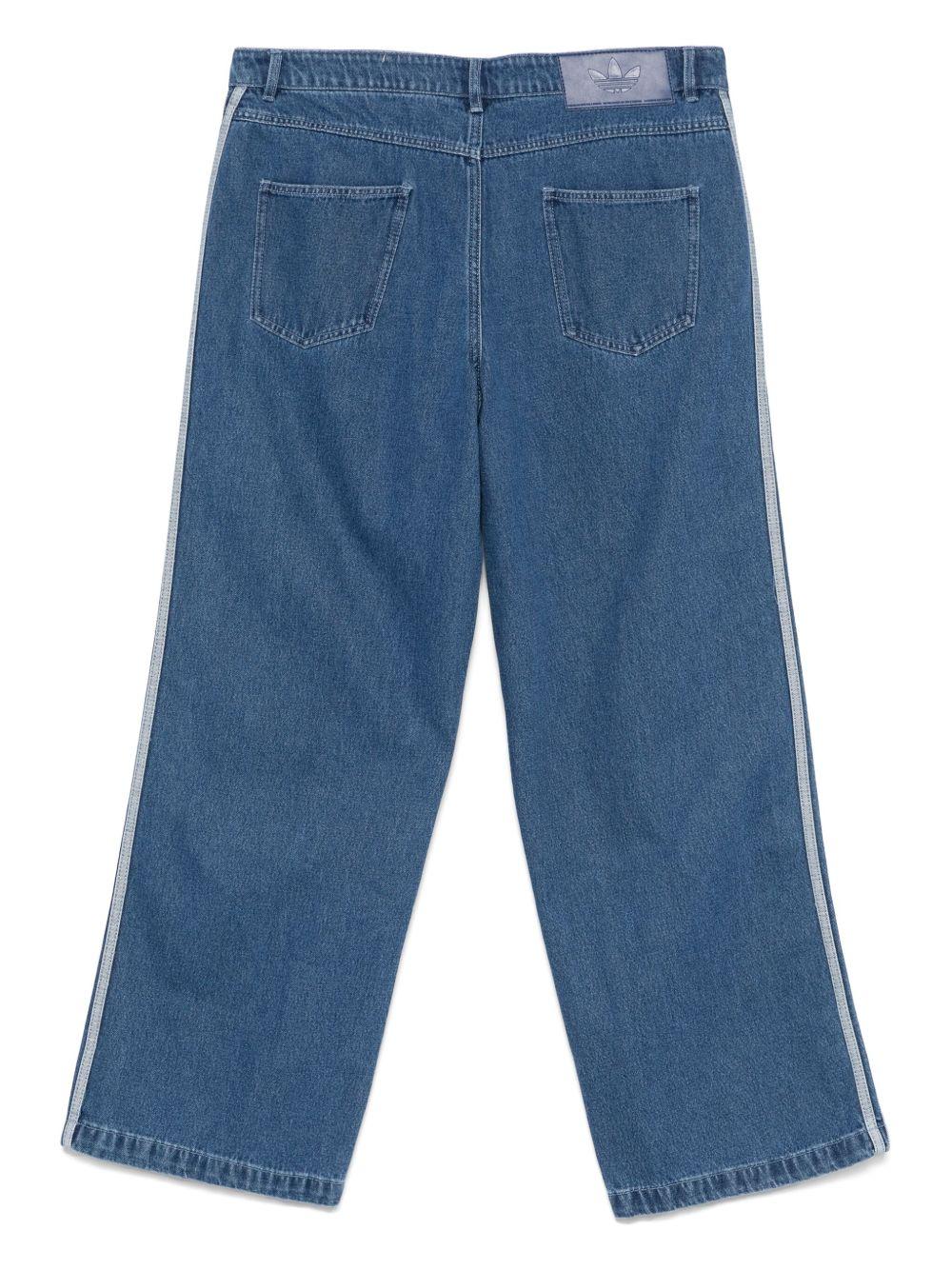 Track Pants Adicolor Denim 3-Stripes JD2574 BLUE ADIDAS ORIGINALS 