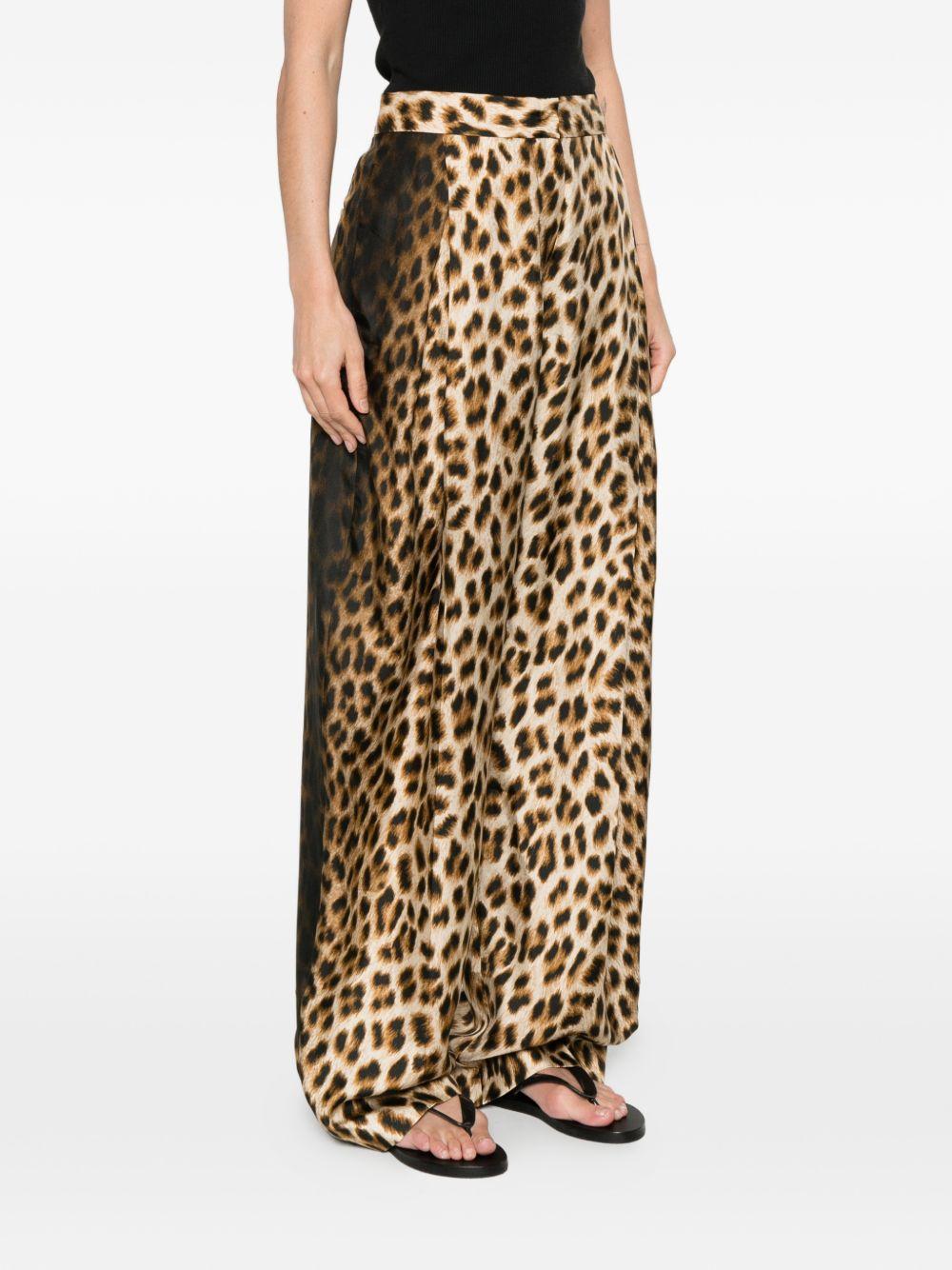 Pantaloni In Seta SPXOBLO 001 CAMMELLO SPORTMAX 