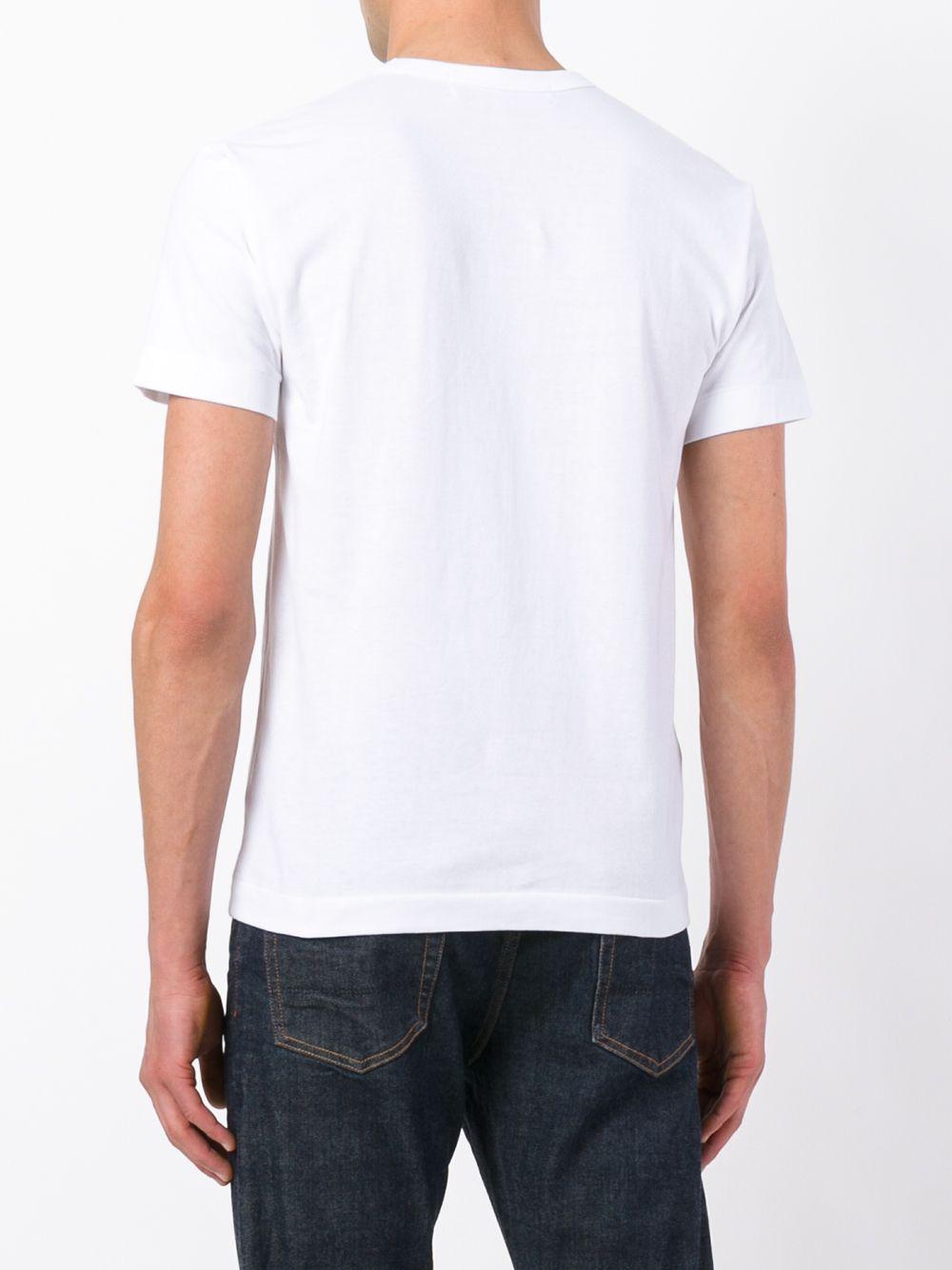  P1T108 WHITE COMME DES GARCONS PLAY 