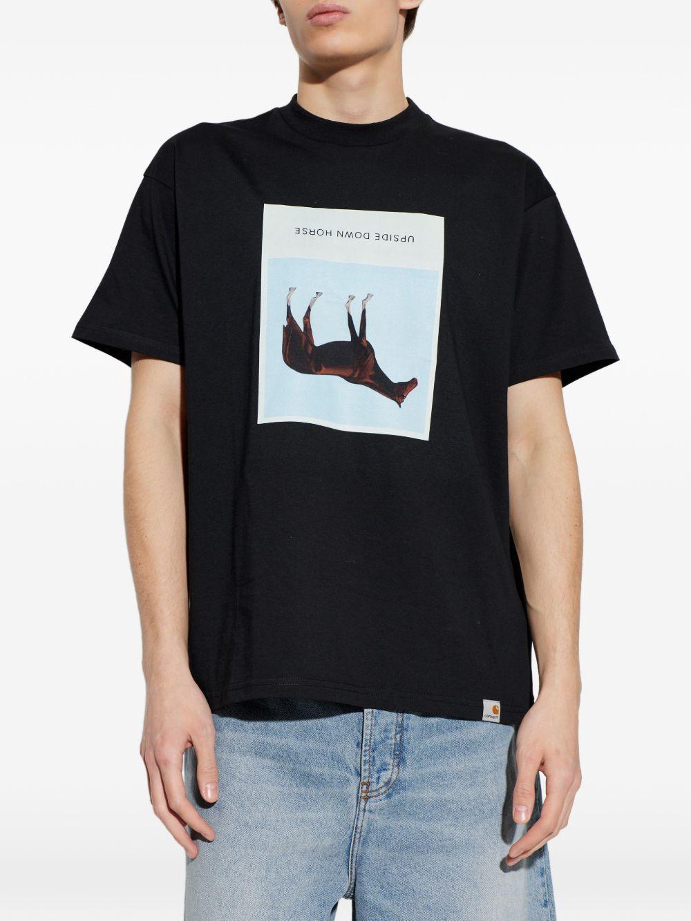 Sean Hamilton 02 T-Shirt I036269 89XX BLACK CARHARTT WIP 