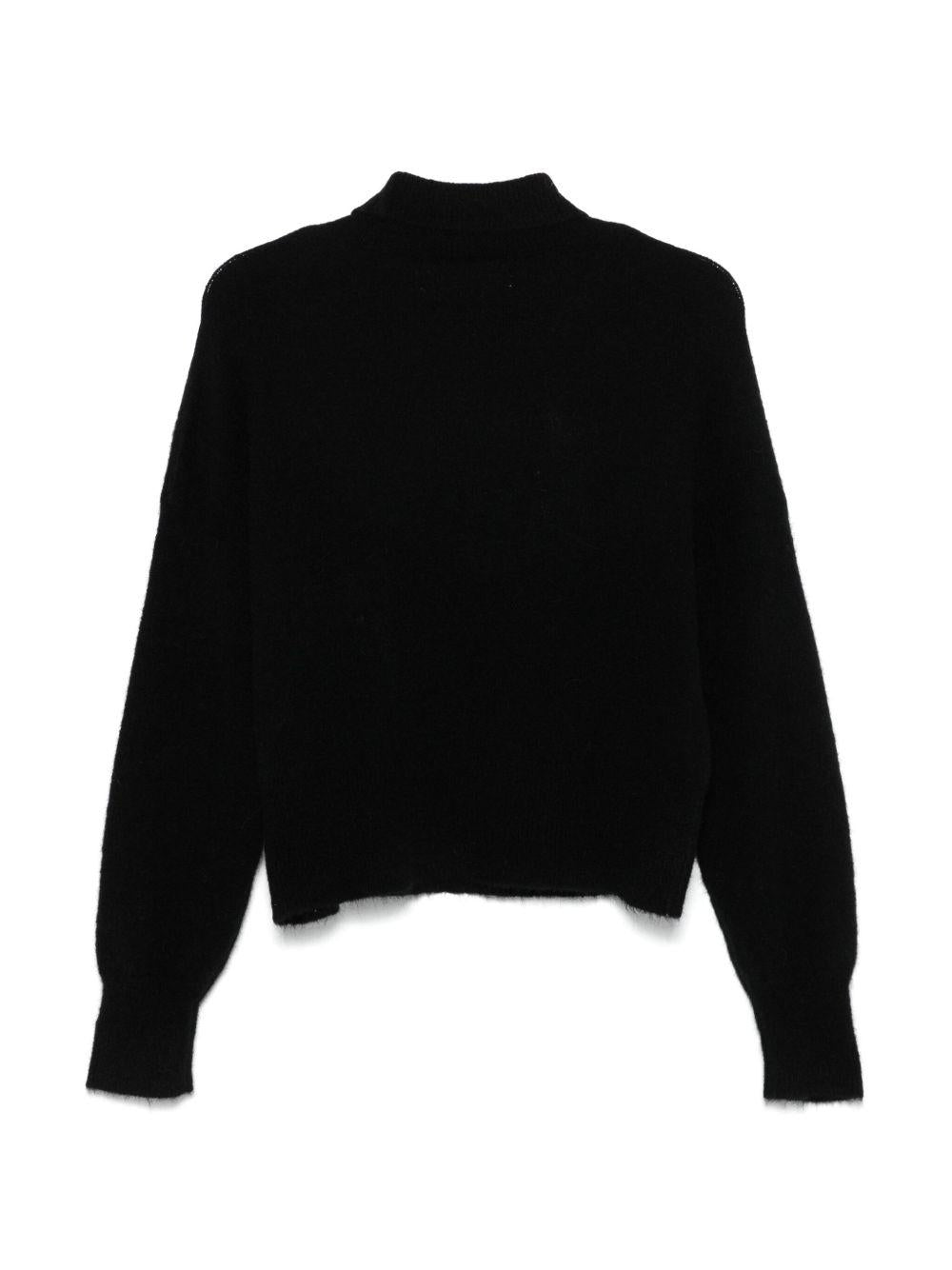 Nola T-N Turtleneck Sweater F18322002 BLACK COFFEE SAMSOE SAMSOE 