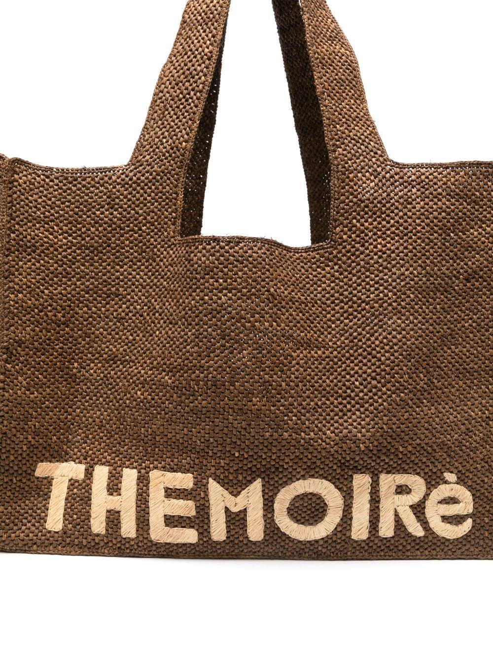 Borsa Legno di Rafia Morea TMSR25MRP89 WOOD THEMOIRE 