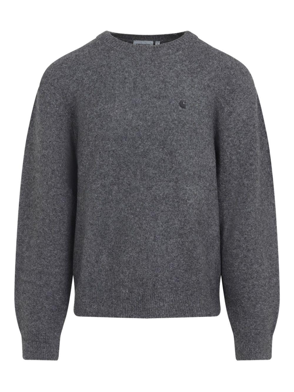Curtis Sweater I035394 3AZXX TANGLED GRAPHITE CARHARTT WIP 