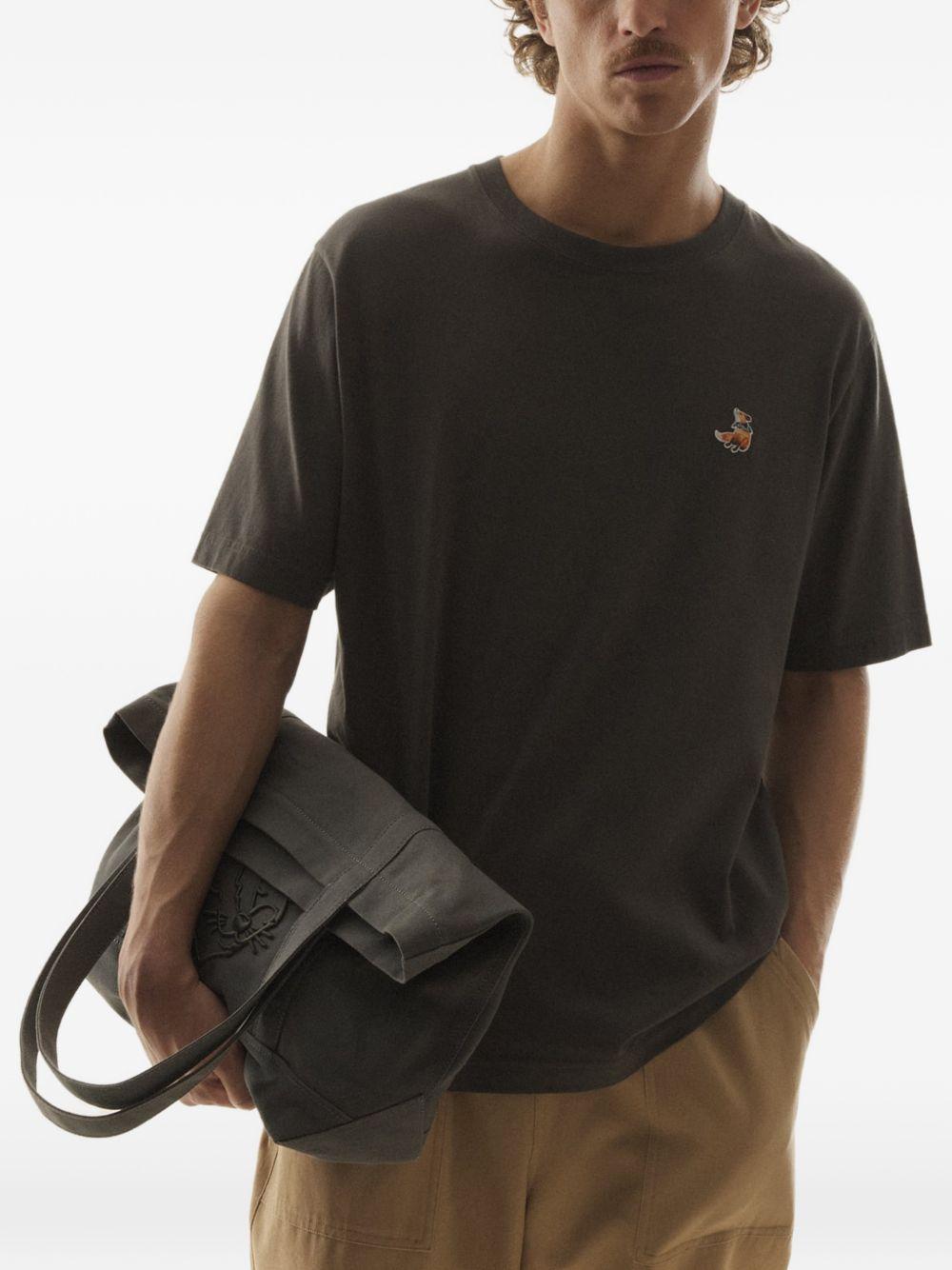 Fox Head Regular Tee-shirt QM00102KJ7026 0453 BELUGA MAISON KITSUNE 