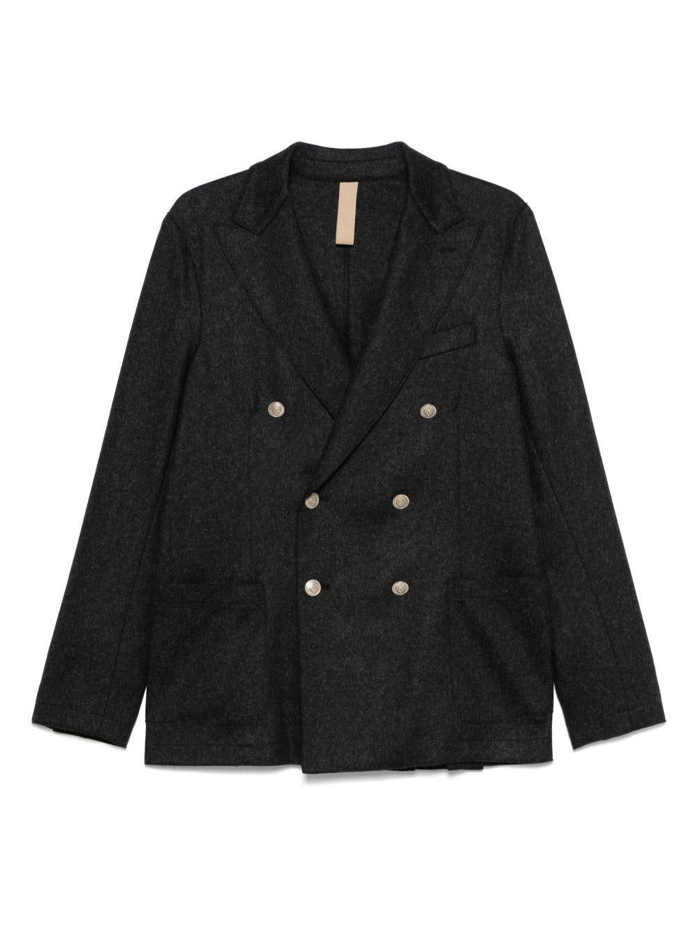 Blazer doppiopetto L70GIAA02JAC24018 22N NERO ELEVENTY 