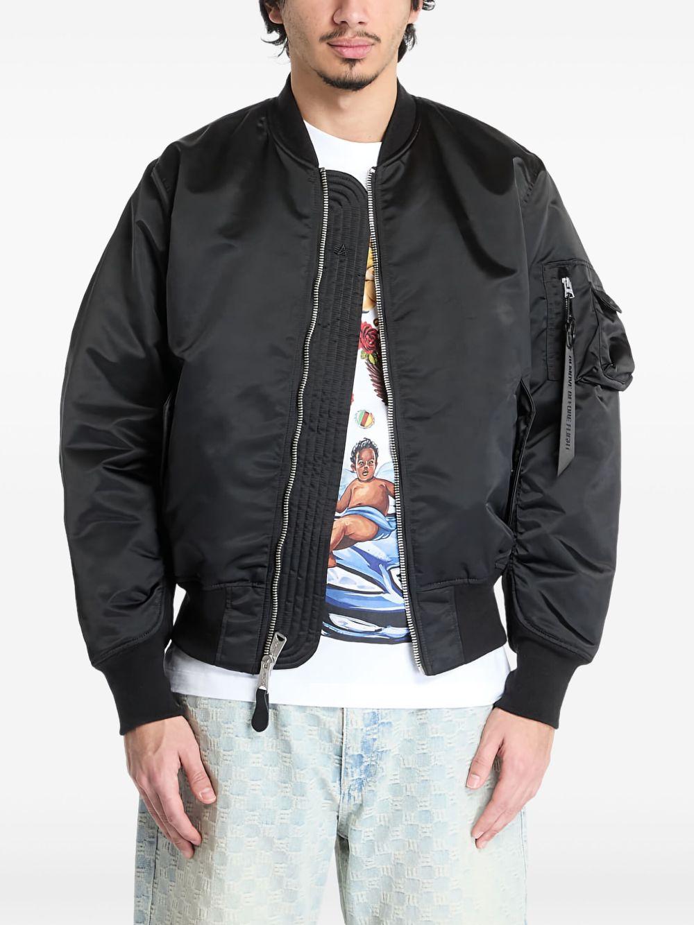 MA-1 Base Flight Bomber 756111 03 BLACK ALPHA INDUSTRIES 
