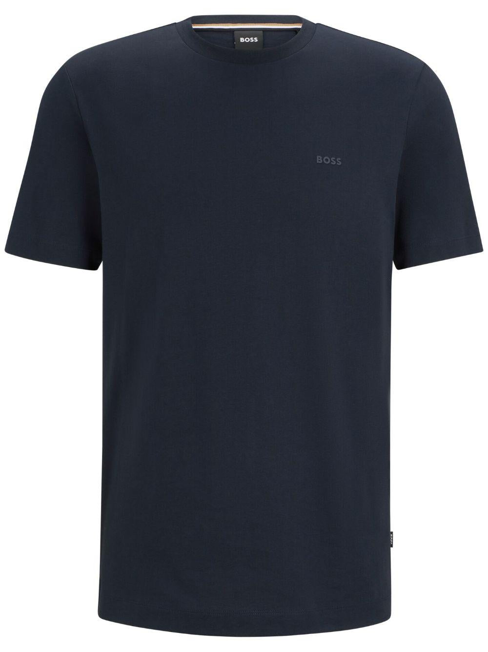 T-shirt Thompson 50468347 404 DARK BLUE BOSS 