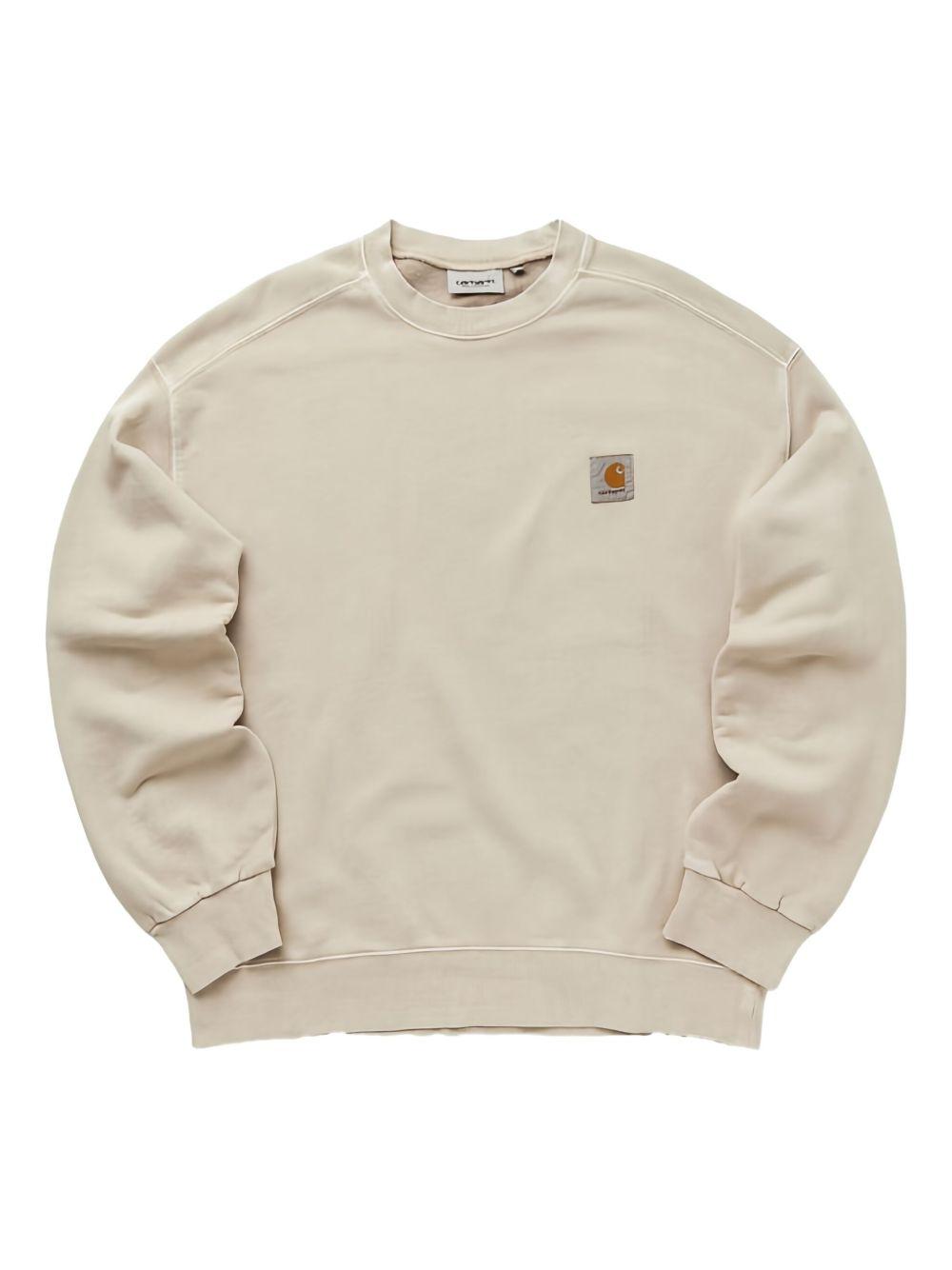 Hooded Vista Sweatshirt I029522 2LPGD FLEUR DE SEL CARHARTT WIP 