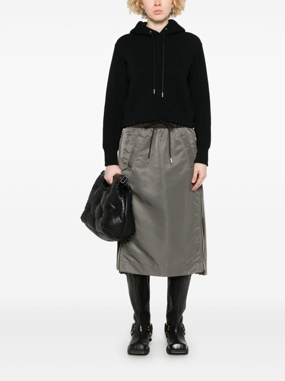  SCW233 001 BLACK SACAI 