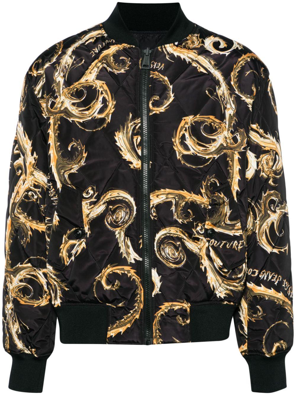  77GASD07CQD54 G89 BLACK GOLD VERSACE JEANS COUTURE 