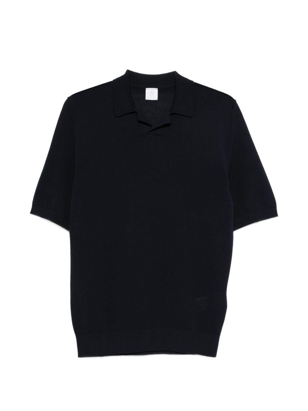 Polo mezza manica con collo bowling M76MAGM88MAG0M008 11 BLUE ELEVENTY 