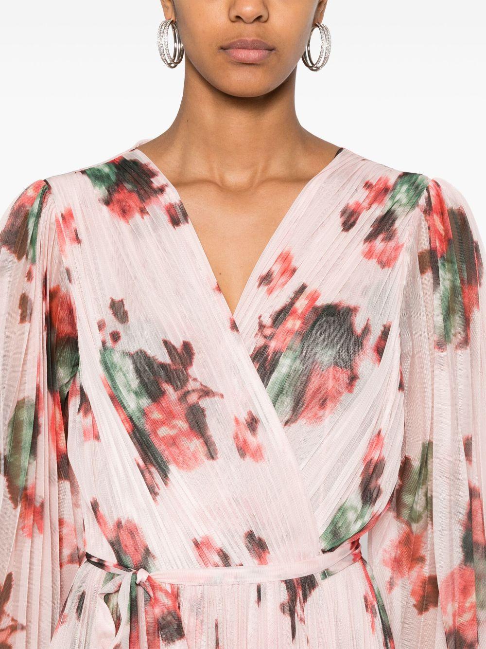 Serafini maxi dress A04410755 1147 FLOWERS PHILOSOPHY DI LORENZO SERAFINI 